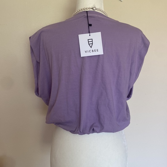 NWT Vic Bee crop top sleeveless shirt - Picture 4 of 4